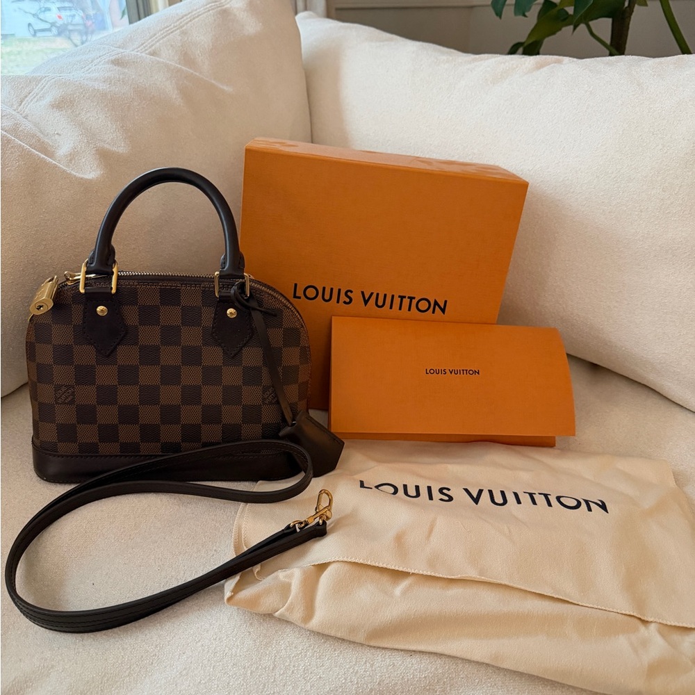 Louis Vuitton Alma bb Damier ebene
